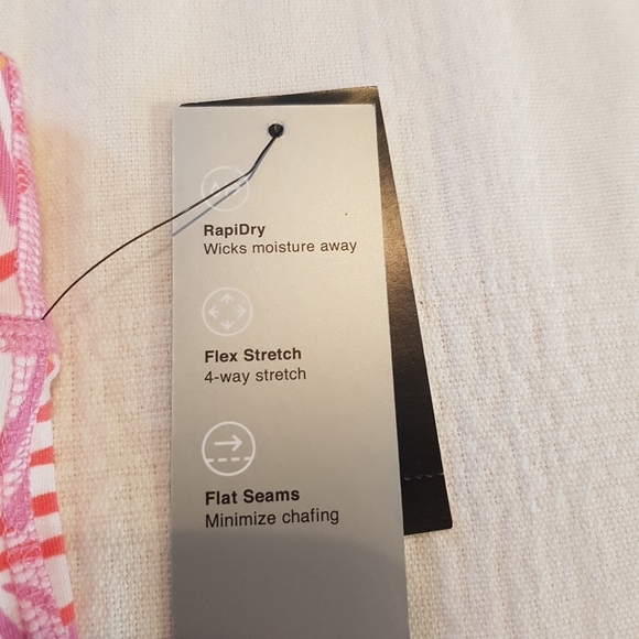 Ideology girls size XL 16 pink zebra stripe leggings - Picture 2 of 9